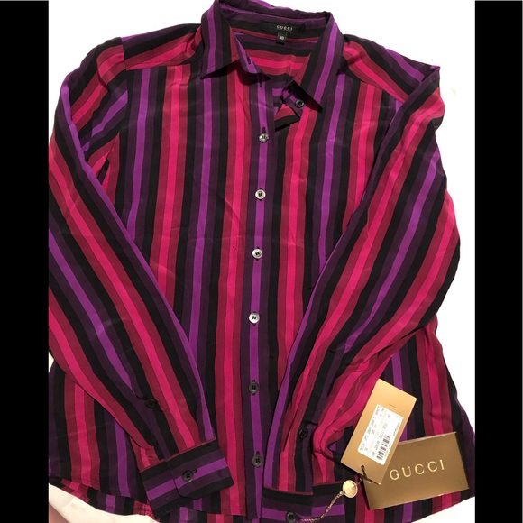 Authentic Gucci silk blouse - Picture 6 of 9
